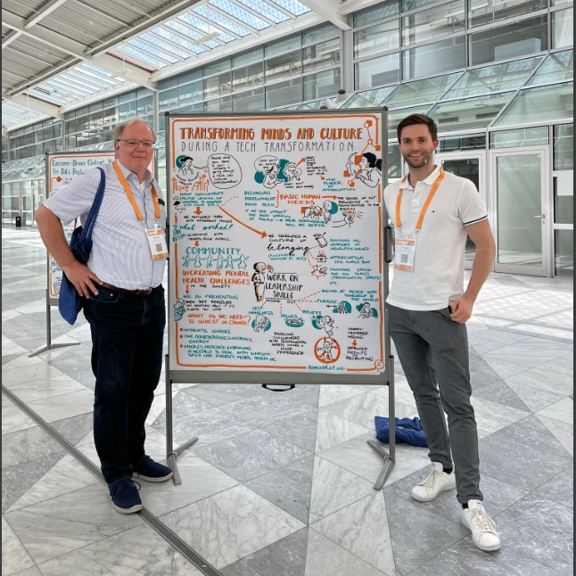 TDWI Konferenz 2024 Besuch bei der TDWI Konfernz von Herrn Müller und Herrn Masio